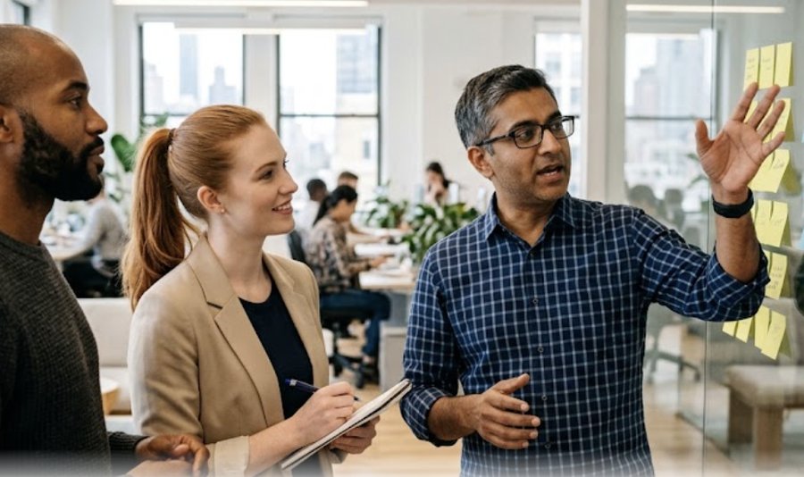 Team leader diagnosing an execution problem